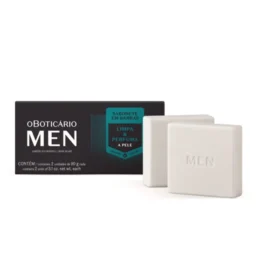 Sabonete em Barra Men oBoticário Masculino 2 x 90g