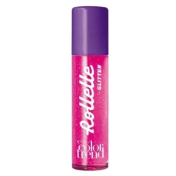Avon Rollette Glitter Brilho Labial Morango Vibes 5,5ml