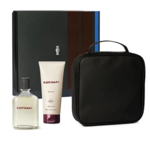 Kit Portinari oBoticário Masculino (Desodorante Colônia Portinari Boticollection 100 ml + Shower Gel Portinari Boticollection 200 g + Frasqueira Preta Premium)