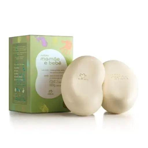 Natura Mamãe e Bebê Sabonete em Barra 2un 100g