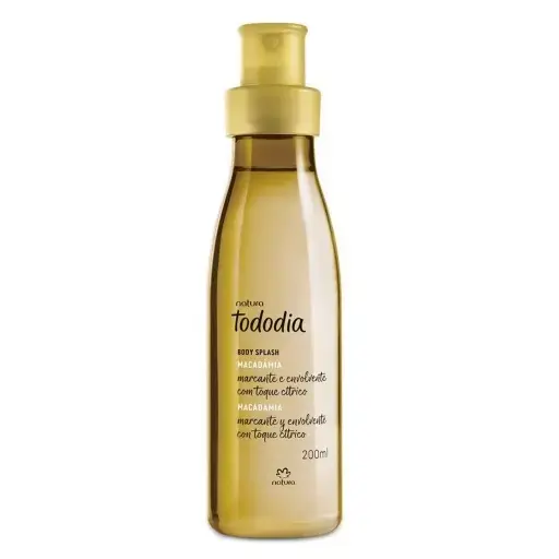 Natura Tododia Desodorante Colônia Body Splash Macadâmia 200ml