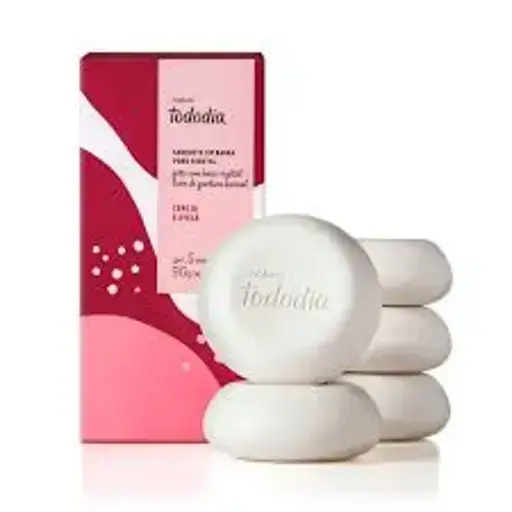 Natura Tododia Cereja e Avelã Sabonetes 5×90 g