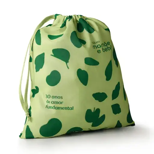 Necessaire Saquinho Natura Mamãe e Bebê Momento Banho