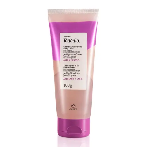 Sabonete Líquido Natura Tododia Avelã e Cassis 80ml