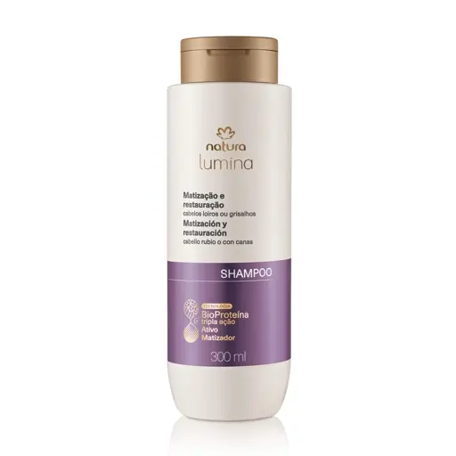 Shampoo Natura Lumina Matização e Restauração 300ml