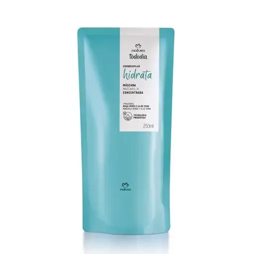 Máscara Capilar Natura Tododia Maçã Verde amp; Aloe Vera Refil 250 ml