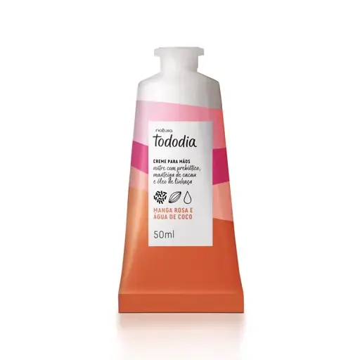 Natura Tododia Manga Rosa e Água de Coco Creme para Mãos 50 ml