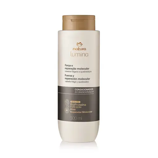Condicionador Natura Lumina Força amp; Reparação Molecular 300 ml